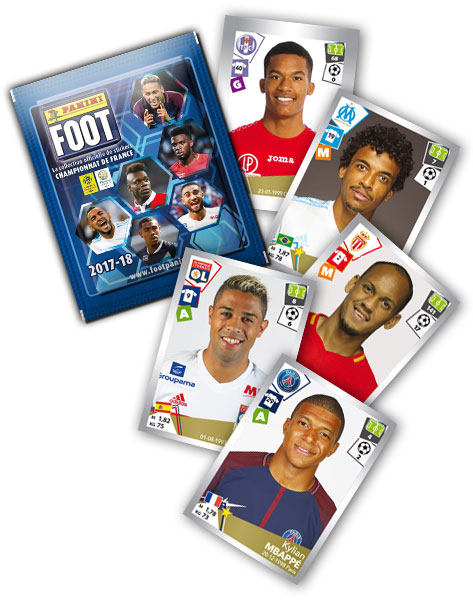 LIGUE 1 STICKERS 2017-18 GENERAL