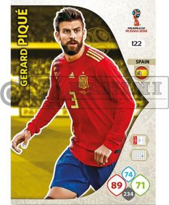 PANINI WORLD CUP 2018 ADRENALYN XL GERARD PIQUE