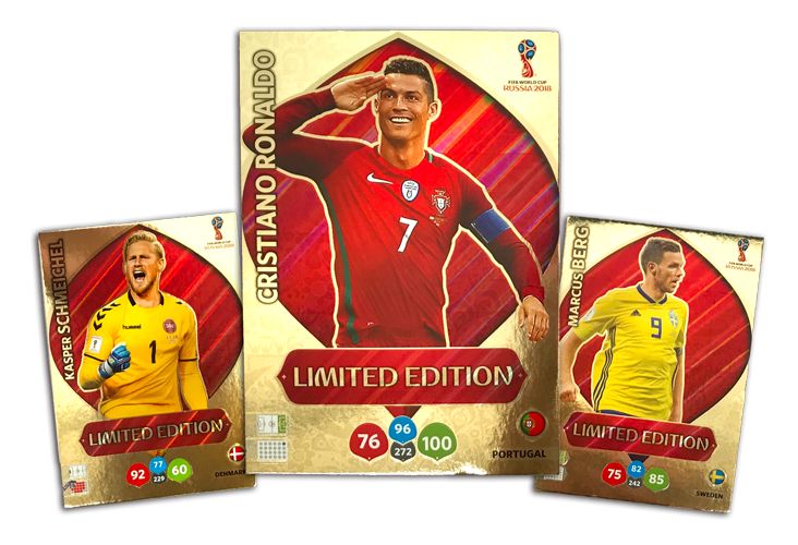 PANINI WORLD CUP 2018 ADRENALYN XL LIMITED EDITION