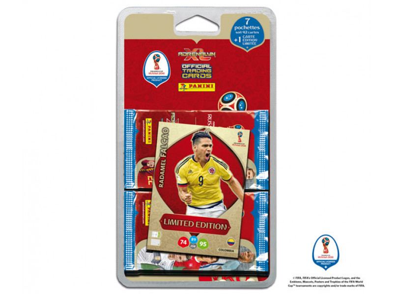 FIFA RUSSIA 2018 POCHETTES PAR 7 FALCAO