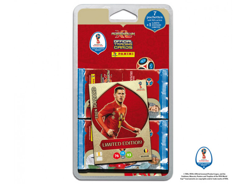 FIFA RUSSIA 2018 POCHETTES PAR 7 HAZARD