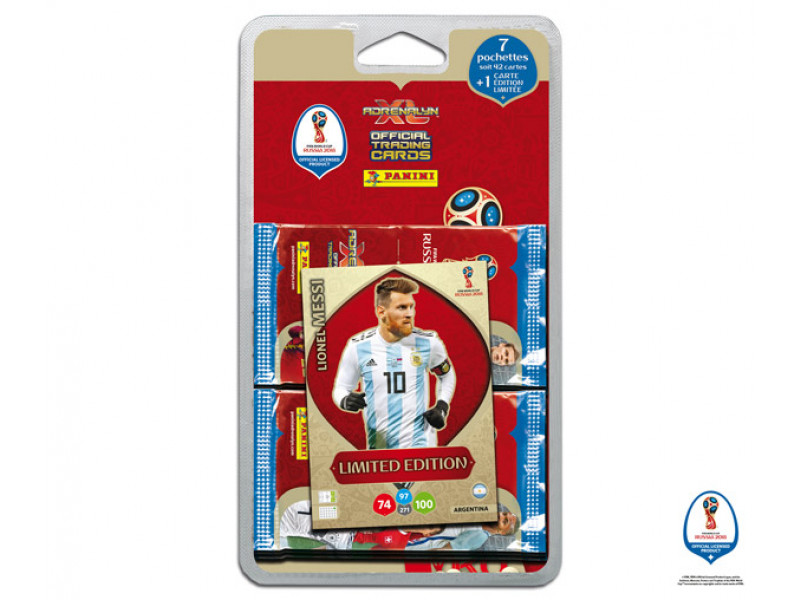 FIFA RUSSIA 2018 POCHETTES PAR 7 MESSI