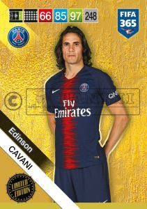 PANINI FIFA 365 ADRENALYN XL 2019 LIMITED EDITION EDINSON CAVANI
