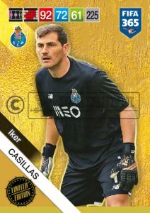 PANINI FIFA 365 ADRENALYN XL 2019 LIMITED EDITION IKER CASILLAS