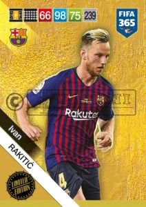 PANINI FIFA 365 ADRENALYN XL 2019 LIMITED EDITION IVAN RAKITIC
