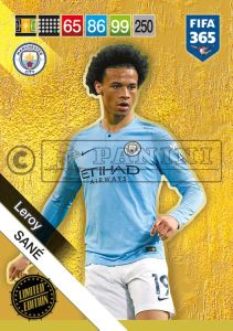 PANINI FIFA 365 ADRENALYN XL 2019 LIMITED EDITION LEROY SANE