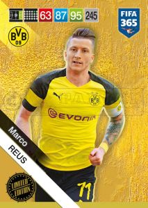 PANINI FIFA 365 ADRENALYN XL 2019 LIMITED EDITION MARCO REUS