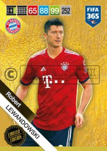 PANINI FIFA 365 ADRENALYN XL 2019 LIMITED EDITION ROBERT LEWANDOWSKI