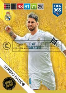 PANINI FIFA 365 ADRENALYN XL 2019 LIMITED EDITION SERGIO RAMOS