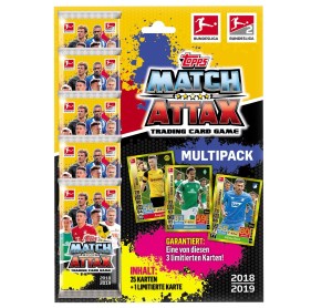 TOPPS BUNDESLIGA MATCH ATTAX 2018-2019 MULTIPACK