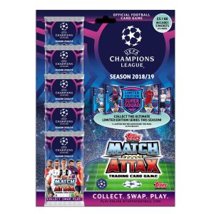 TOPPS CHAMPIONS LEAGUE 2018-19 MULTIPACK 5 POCHETTES