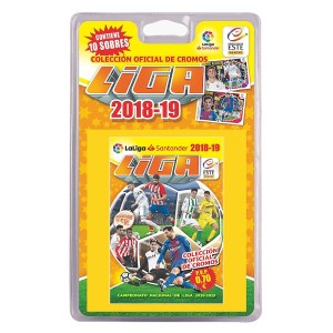 LIGA 2018-19 STICKERS BLISTER 10 POCHETTES