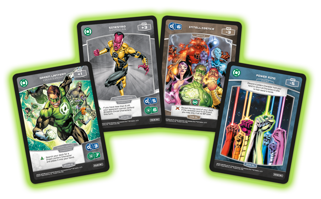 METAX GREEN LANTERN CARTES