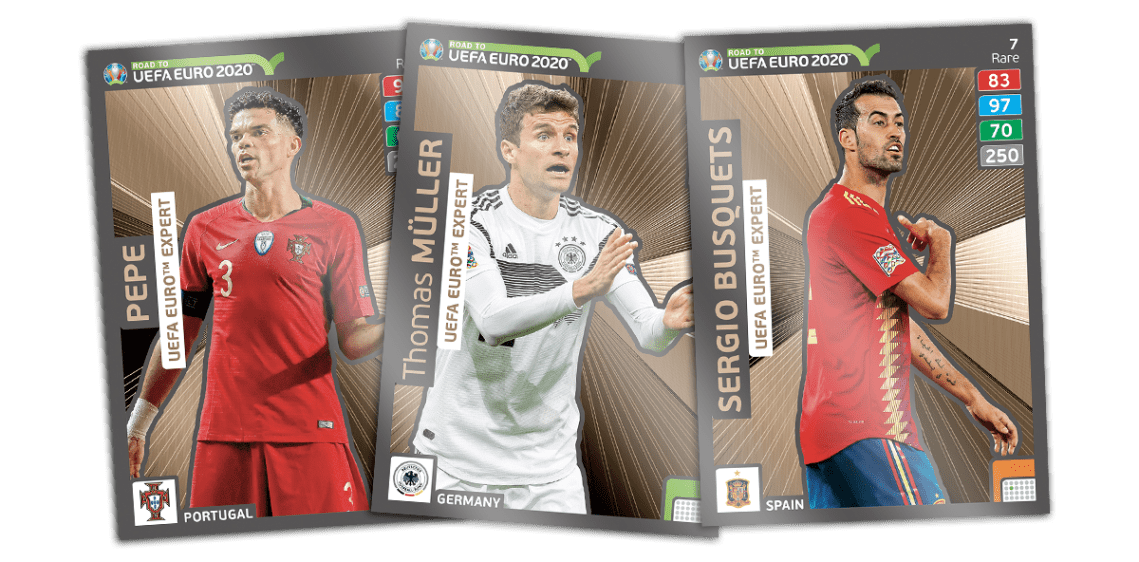 PANINI ROAD TO UEFA EURO 2020 CARTES EXPERT