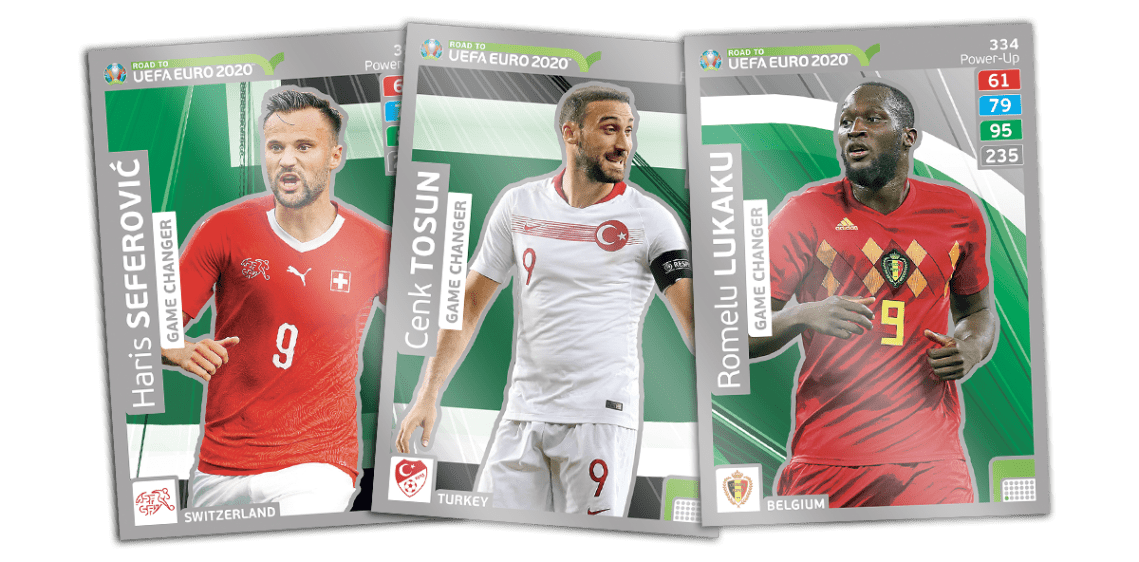 PANINI ROAD TO UEFA EURO 2020 CARTES GAME CHANGER