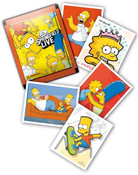 CARTES ET STICKERS PANINI SIMPSONS 2014 CARTESETSTICKERS