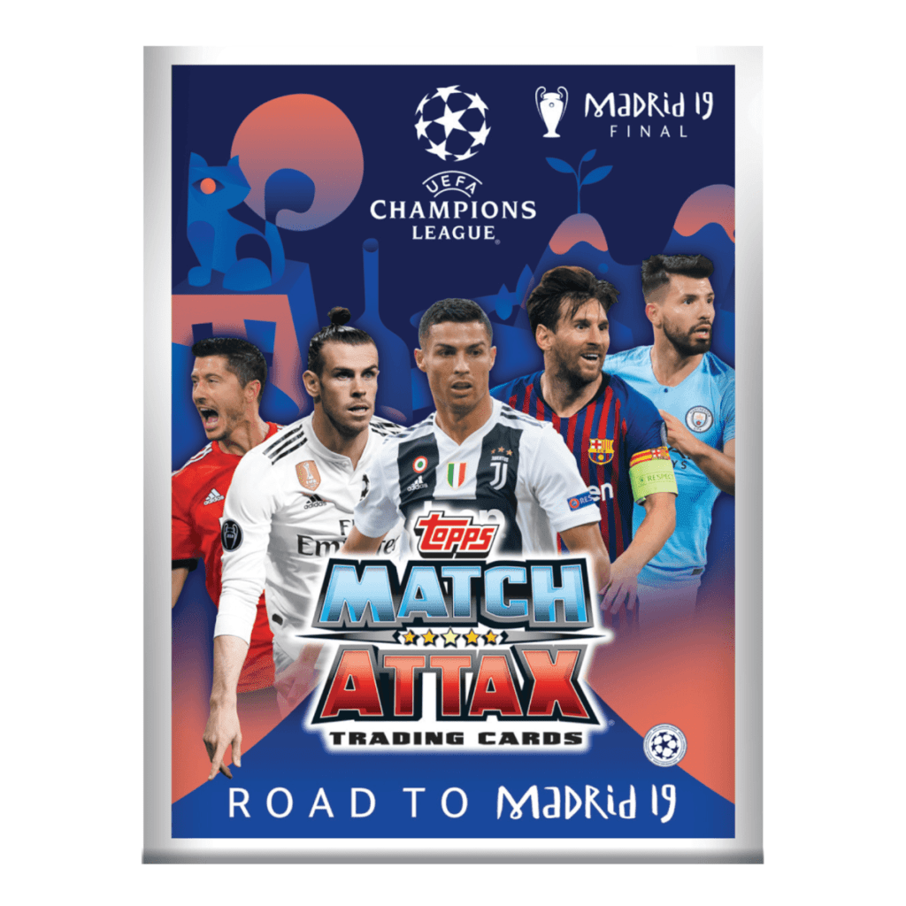 TOPPS CHAMPIONS LEAGUE ROAD TO MADRID 19 ALBUM