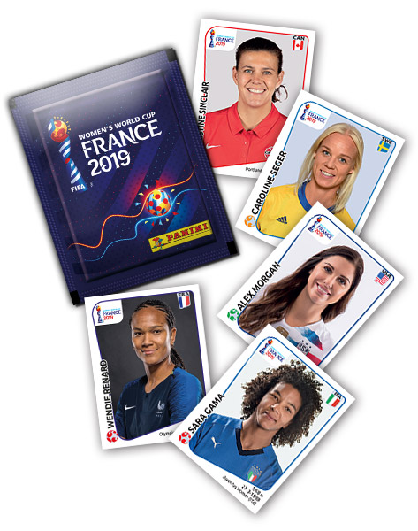 PANINI FIFA WORLD CUP WOMEN FRANCE 2019 GENERAL