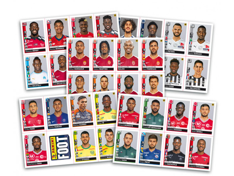 PANINI FOOT LIGUE 1 STICKERS 2018-2019 SET TRANSFERTS 02