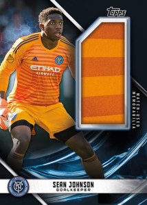 TOPPS MAJOR LEAGUE SOCCER 2019 CARTE JOHNSON