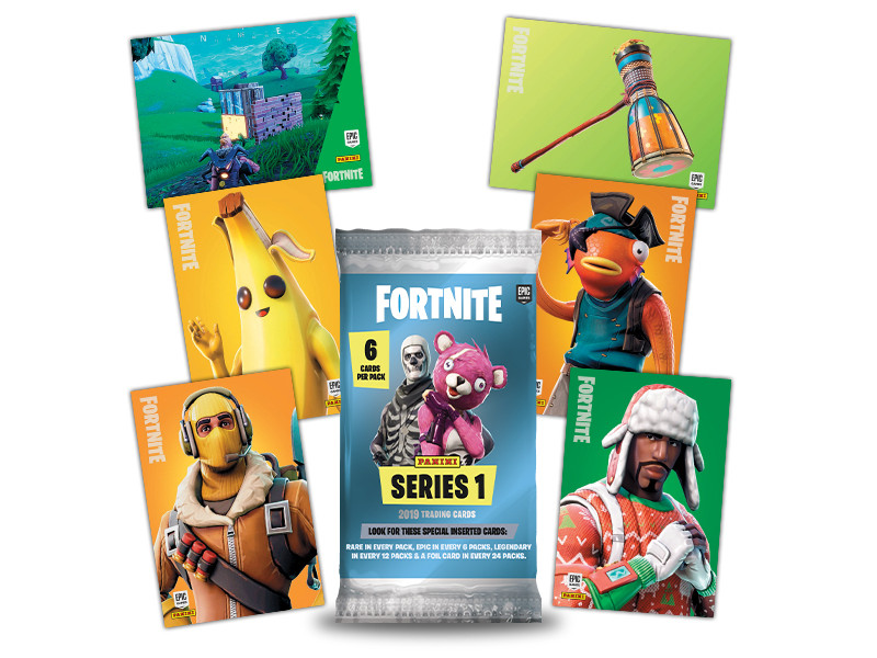 PANINI FORTNITE SERIES 1 CARTES