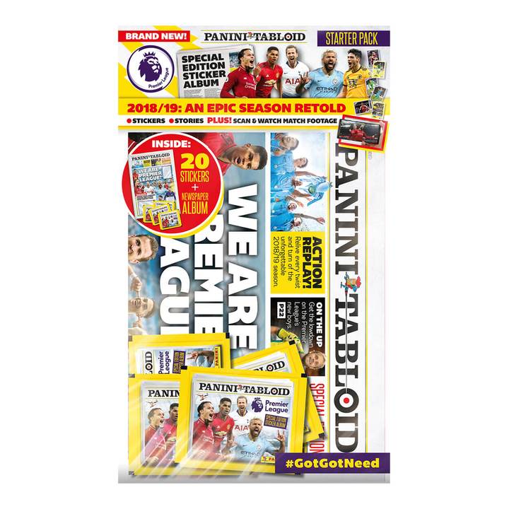 PANINI TABLOID SPECIAL EDITION STARTER PACK