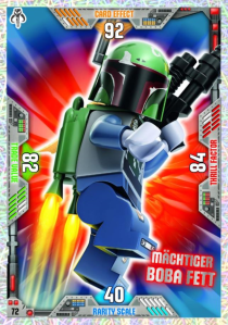 BLUE OCEAN LEGO STAR WARS SERIE 2 EXEMPLE CARTE 04