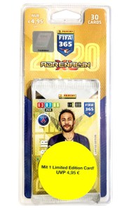 PANINI ADRENALYN XL FIFA 365 2020 BLISTER NEYMAR