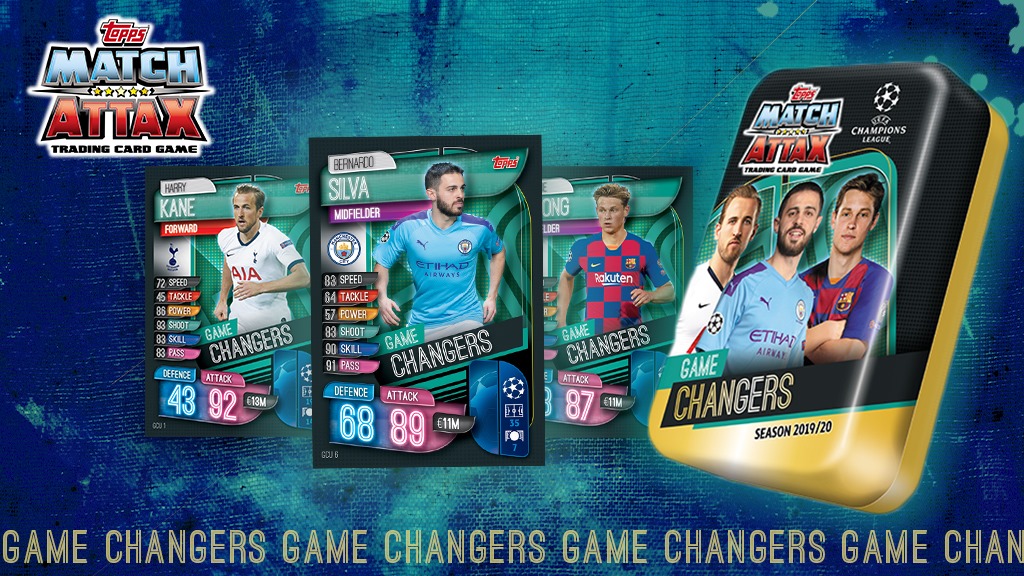 TOPPS CHAMPIONS LEAGUE 2019-20 VISUELS GAME CHANGERS