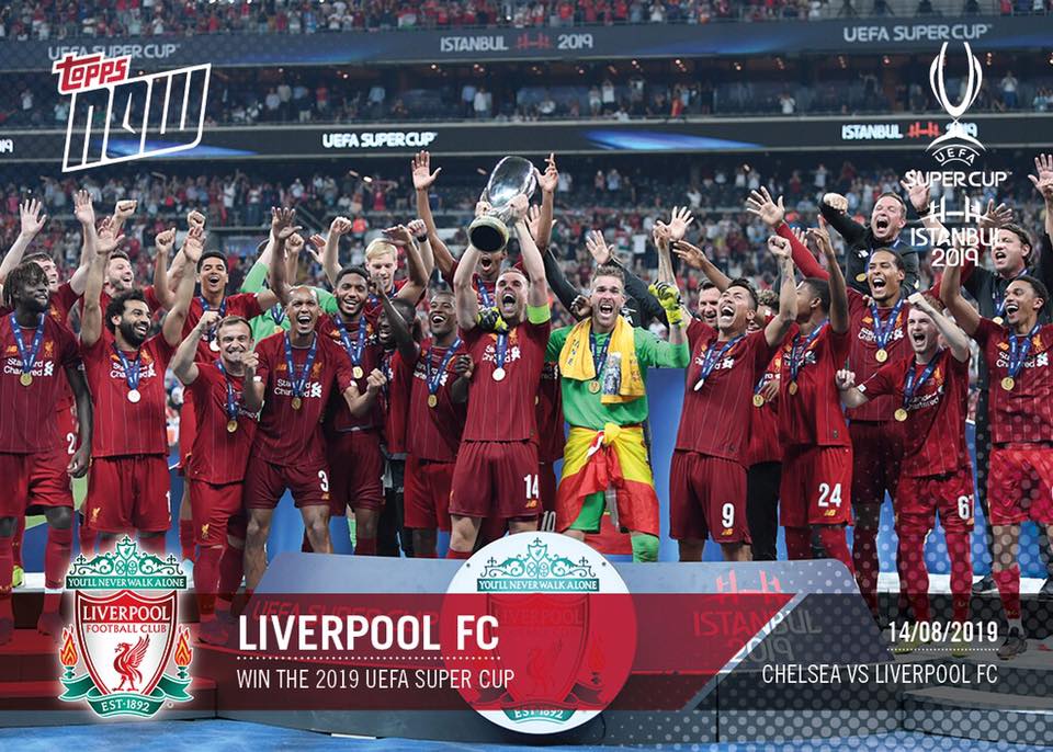 TOPPS NOW UEFA SUPERCUP ISTANBUL 2019 LIVERPOOL 01