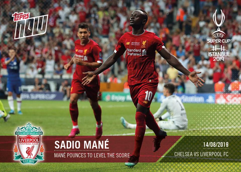 TOPPS NOW UEFA SUPERCUP ISTANBUL 2019 LIVERPOOL 04