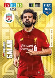PANINI ADRENALYN XL FIFA 365 2020 LIMITED EDITION SALAH