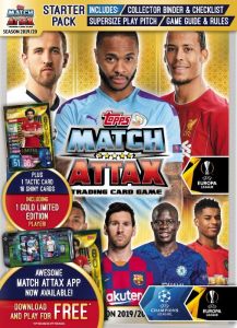 TOPPS MATCH ATTAX CHAMPIONS LEAGUE 2019-20 STARTER PACK