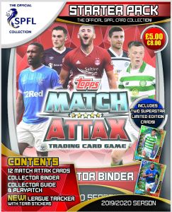 TOPPS MATCH ATTAX SPFL 2019-2020 STARTER PACK
