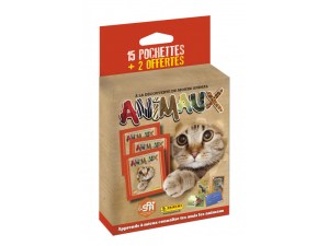 PANINI ANIMAUX 2019 BLISTER 17 POCHETTES