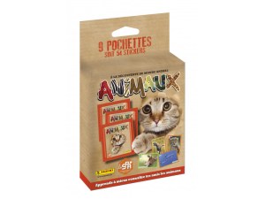 PANINI ANIMAUX 2019 BLISTER 9 POCHETTES