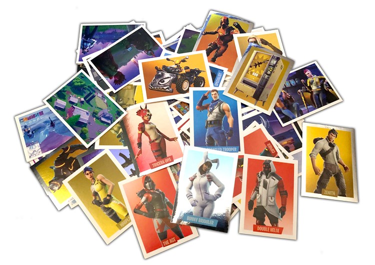 FORTNITE STICKERS 3 - Blister 6 pochettes - Stickers Panini - Jeux de
