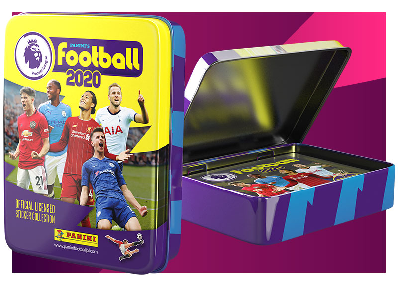 PANINI FOOTBALL 2020 POCKET TIN