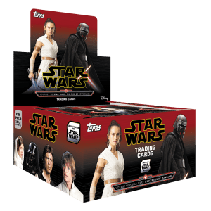 STAR WARS 9 TOPPS BOITE 30 POCHETTES