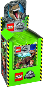 BLUE OCEAN LEGO JURASSIC WORLD STICKERS DISPLAY
