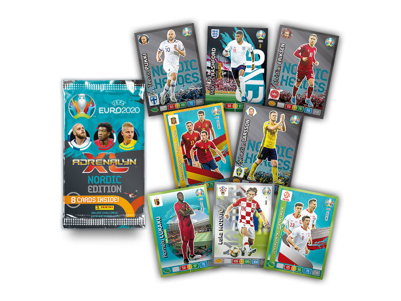 PANINI ADRENALYN XL EURO 2020 CARTES NORDIC EDITION