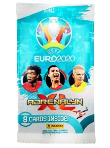PANINI ADRENALYN XL EURO 2020 MODELE POCHETTE 01