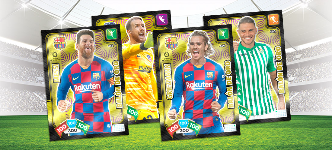 PANINI ADRENALYN XL LIGA 2019-20 MODELE DE CARTES BALON DE ORO