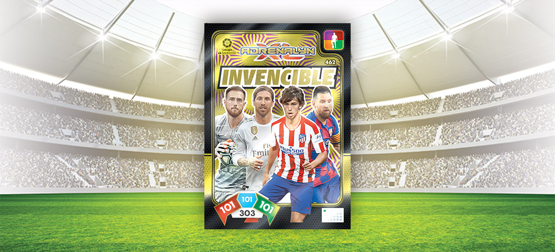 PANINI ADRENALYN XL LIGA 2019-20 MODELE DE CARTES INVENCIBLE