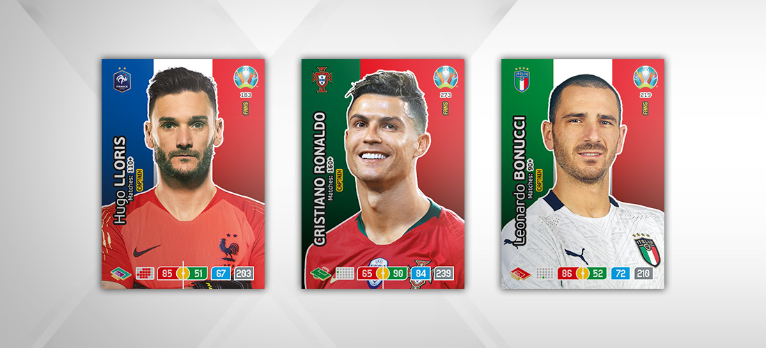 PANINI ADRENALYN XL EURO 2020 MODELE CARTE CAPTAIN