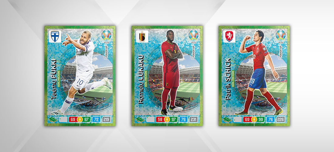 PANINI ADRENALYN XL EURO 2020 MODELE CARTE GOAL MACHINE