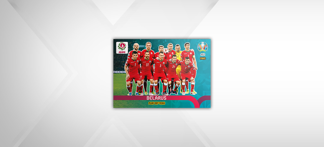 PANINI ADRENALYN XL EURO 2020 MODELE CARTE PLAY-OFF TEAM