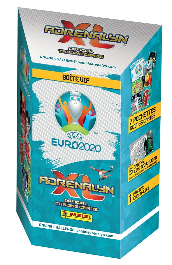 PANINI ADRENALYN XL EURO 2020 BOITE VIP