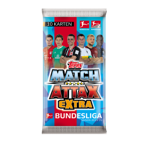 TOPPS MATCH ATTAX BUNDESLIGA 2019-20 EXTRA POCHETTE 10 CARTES