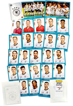 PANINI UEFA EURO 2020 PREVIEW STICKERS ALLEMAGNE STICKERS DETAILS